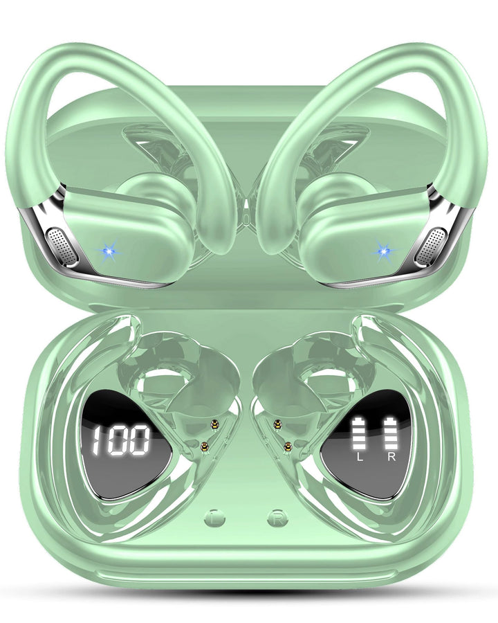 Rolosar 2026 Bluetooth Kopfhörer, Kopfhörer Kabellos Bluetooth 5.4 Sport In Ear Kopfhörer mit 4 ENC