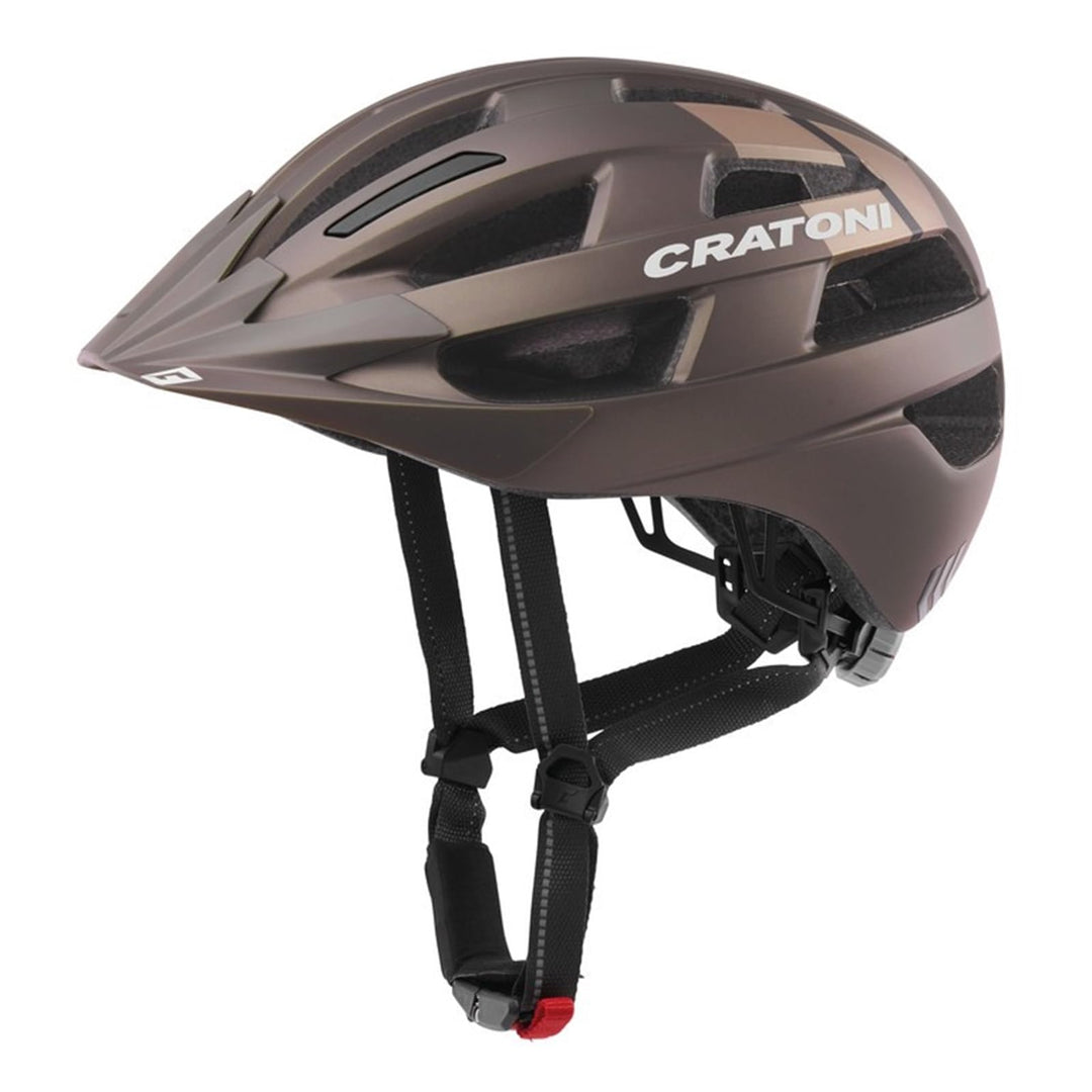Cratoni City - Fahrradhelm Velo-X braun metallic matt, L