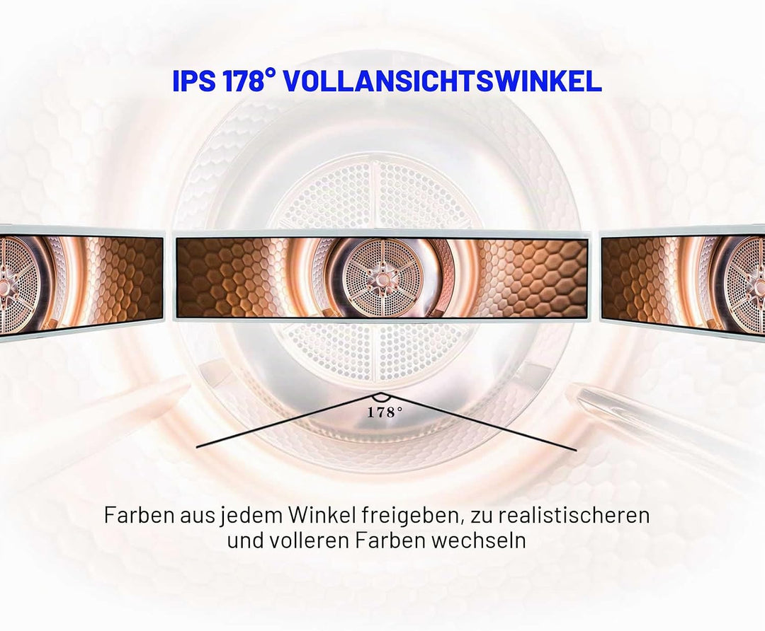 VSDISPLAY 61 cm (24 Zoll) 1920x360 DV240FBM-NB0 IPS Stretched Bar LCD Bildschirm mit HDMI USB SD Con