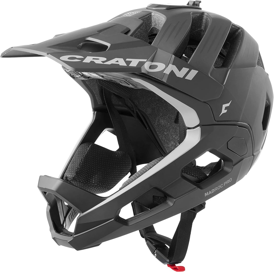 Cratoni MTB-Fahrradhelm Madroc Pro schwarz matt, S