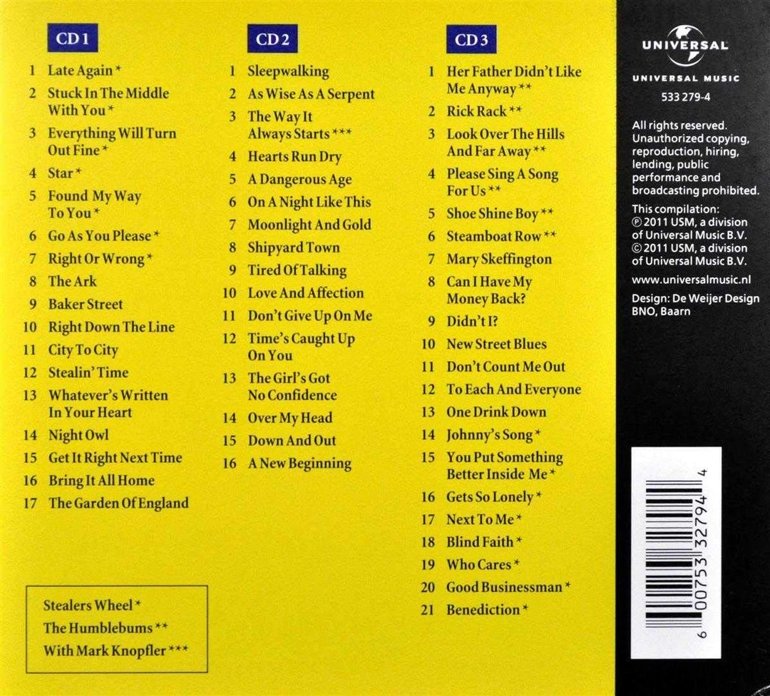 Collected, Audio-CD