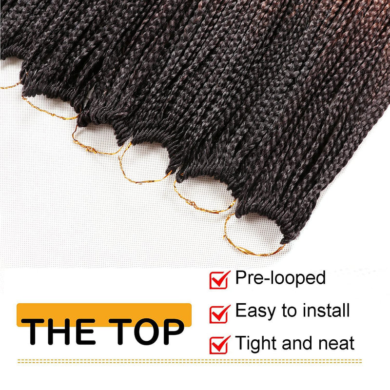 Box Braids Crochet Braids Hair Extensions Kanekalon Kunsthaar Crochet Hair Braids Haare Kunsthaar Zu