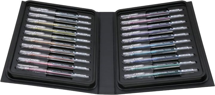 DECO GEL 1.0 METALLIC 20 FARBEN SET