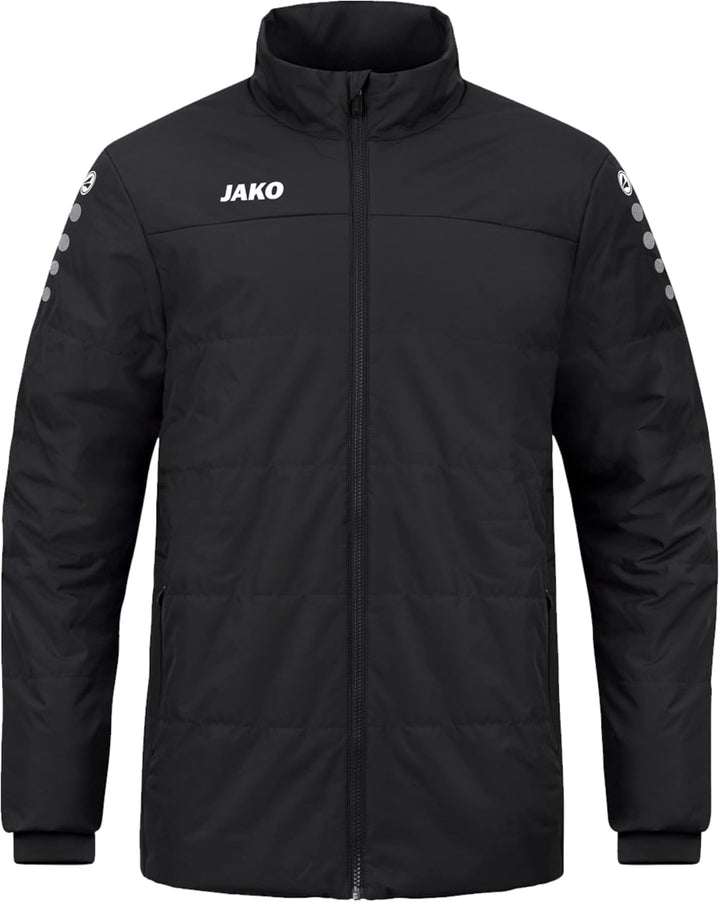 JAKO Unisex Kinder Coachjacke Team Coachjacke XXL rot/weinrot, XXL rot/weinrot