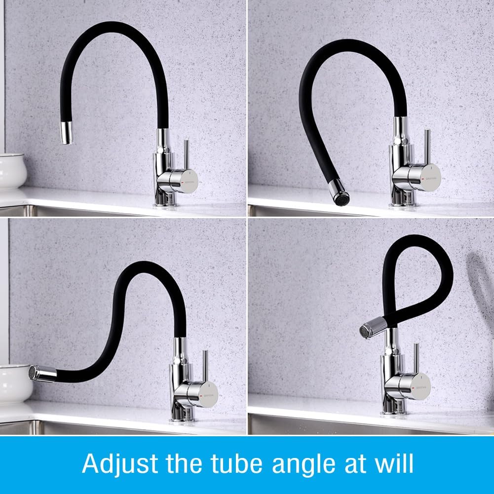 GRIFEMA GRIFERÍA DE COCINA-G4002-2 | Küchenarmatur - Wasserhahn Küche mit Flexibler Auslauf, Hoher A