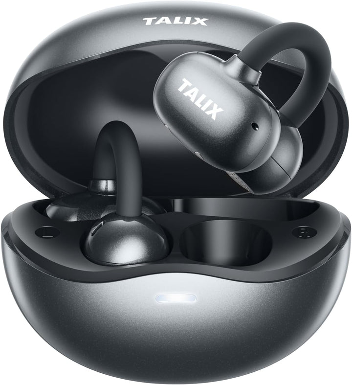 TALIX Ultra X6 Open Ear Kopfhörer,kabellose kopfhörer mit Innovatives Clip-Design, Clip On Earbuds m