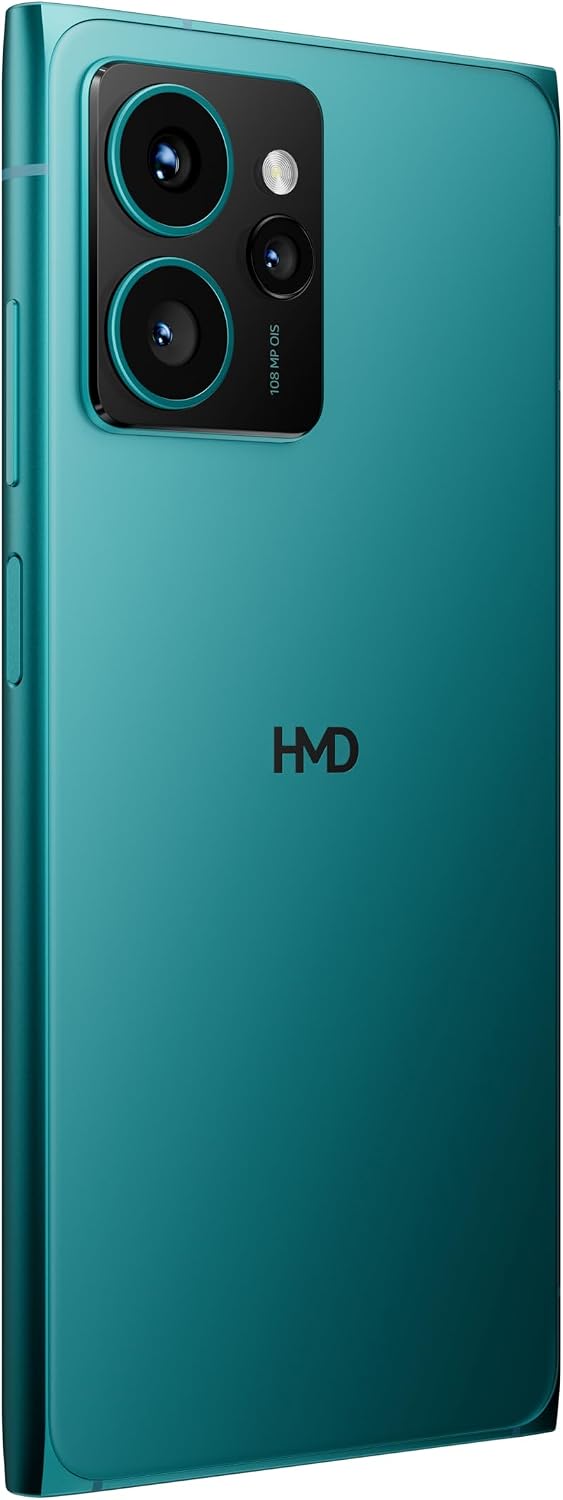 HMD Skyline Smartphone (8GB RAM/256GB Speicher, 4600 mAh Akku, 6,55“ pOLED Display, 50 MP Selfie + 1