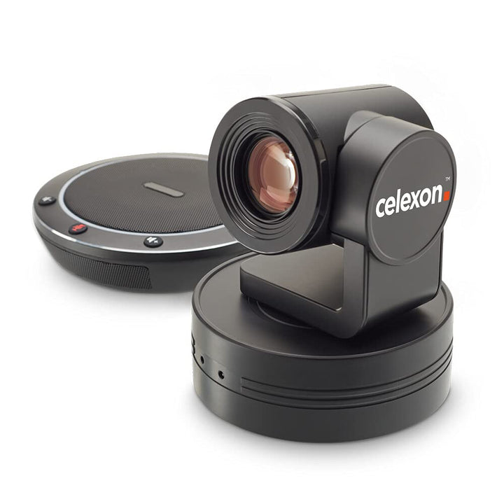 celexon Full HD Videokonferenzsystem VKS2040 - PTZ Kamera und Lautsprecher - Plug and Play - Audio-