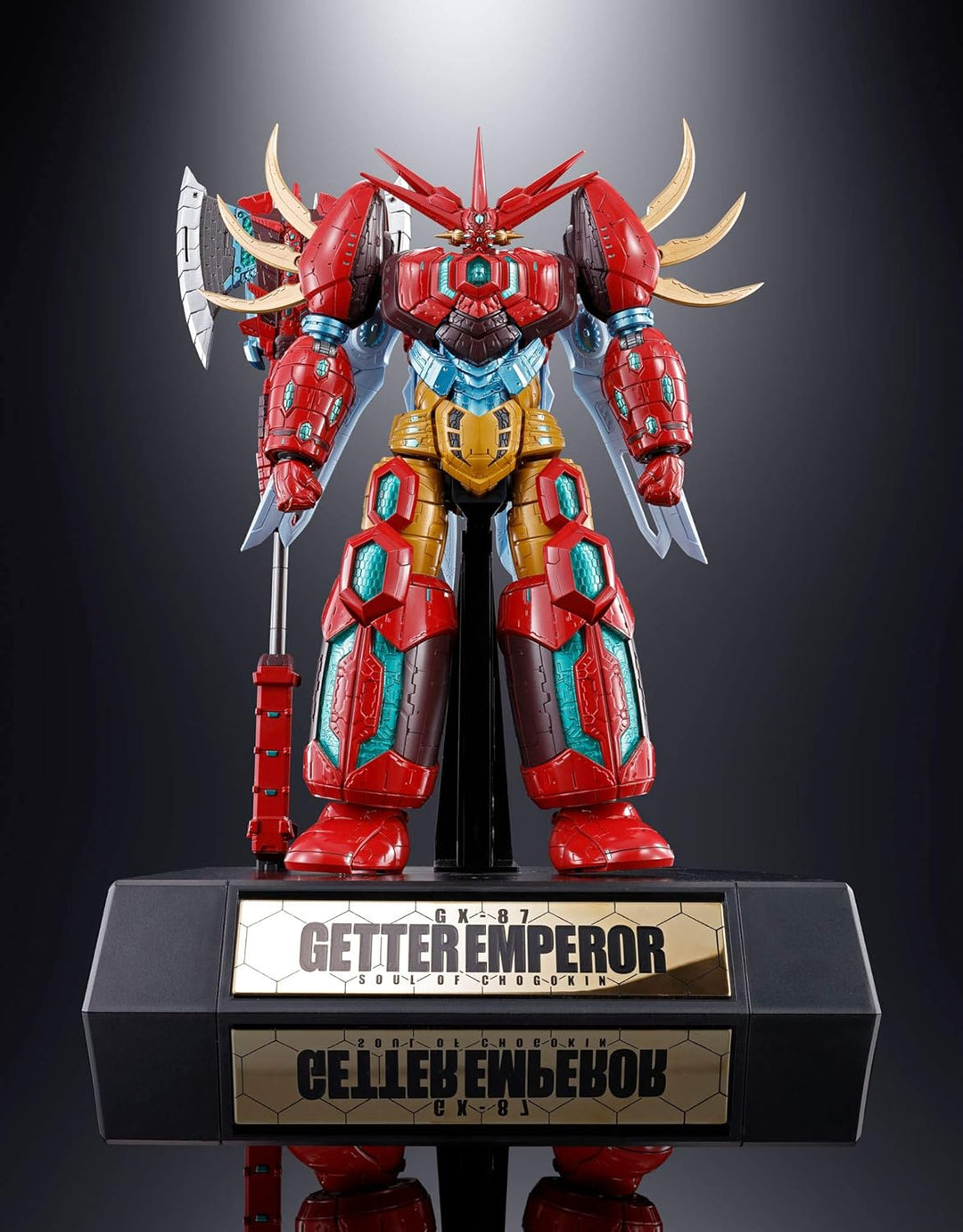 BANDAI Tamashii Nations GX-87 Getter Emperor Soul of Chogokin - 22cm