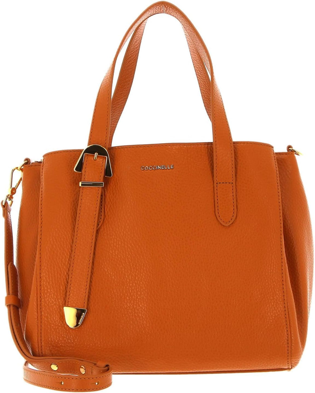 Coccinelle Gleen Handbag Grained Leather Paprika