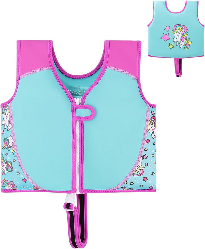 Kinder Schwimmjacke, Kleinkind Neopren Schwimmen Weste Schwimmtraining Hilfe Schwimmende Badeanzug m