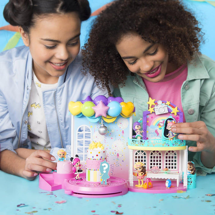 Party PopTeenies Poptastic Party Spielset - Konfettikanone - Sammelpüppchen - Party feiern Single, S