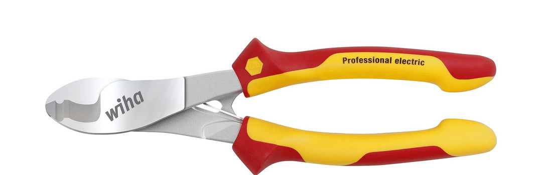 Wiha Alicates para corte de cables Professional electric con resorte de apertura conectable y descon