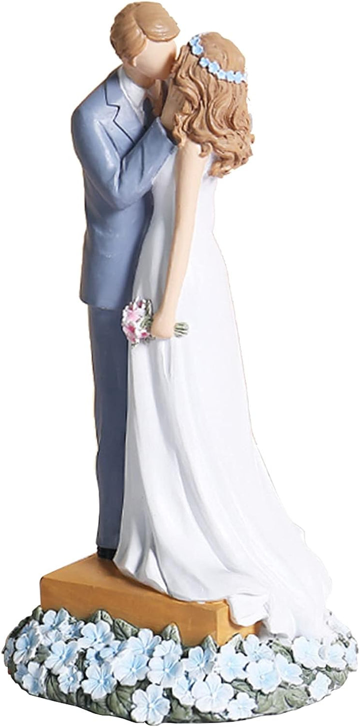Gonnely Wedding Cake Topper, Handwerk aus Kunstharz, Engelsfiguren, handbemalt, Dekoration für Büro