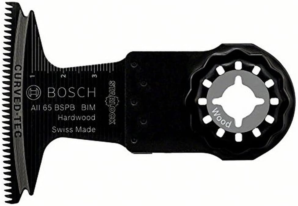 Bosch Professional Tauchsägeblatt Hartholz (10 Stück, für Multifunktionswerkzeug Starlock) AII 65 BS