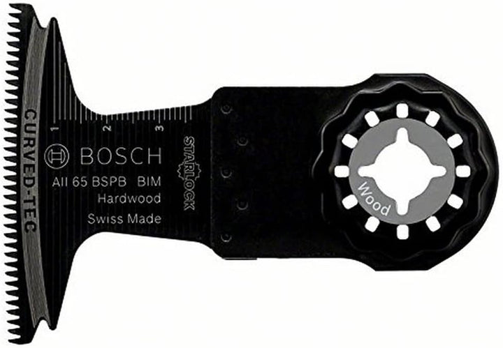 Bosch Professional Tauchsägeblatt Hartholz (10 Stück, für Multifunktionswerkzeug Starlock) AII 65 BS