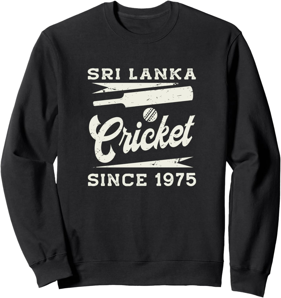 Vintage Sri Lanka Cricket Since 1975 Sweatshirt