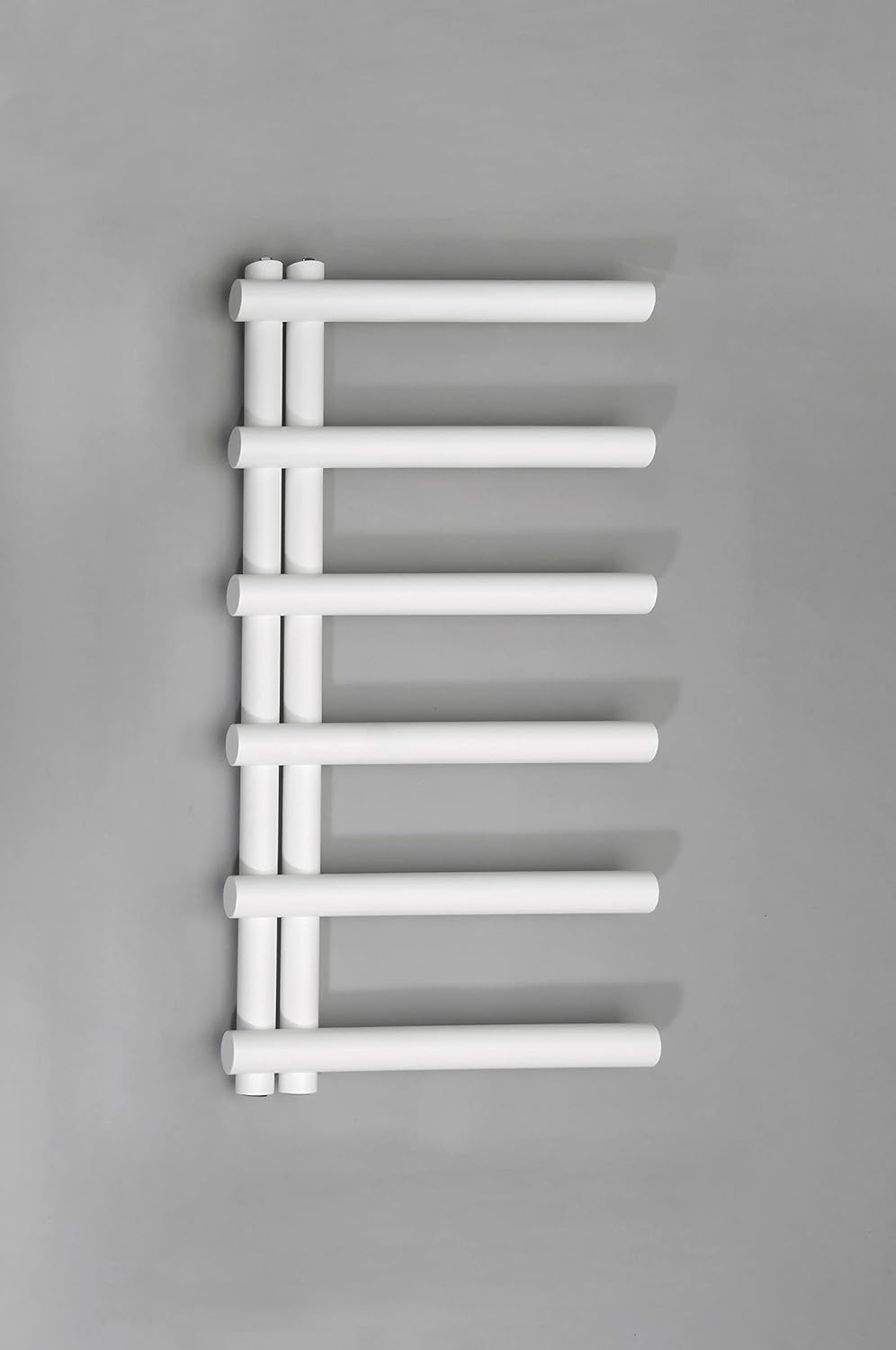 Aspira Home Moderner Design Badheizkörper „Cosy“ - Weiss - Mittelanschluss 1/2“ - 500x850mm - Handtu