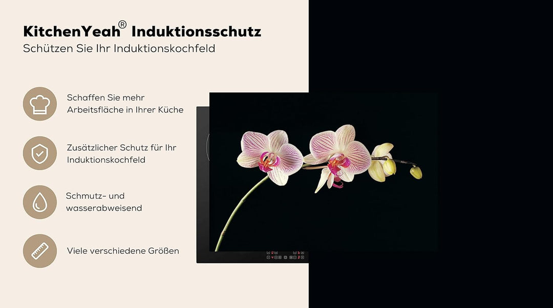 Herdabdeckplatte Einteilig Ceranfeld Abdeckplatte für Induktionsschutz Ceranfeldabdeckung Vinyl Herd