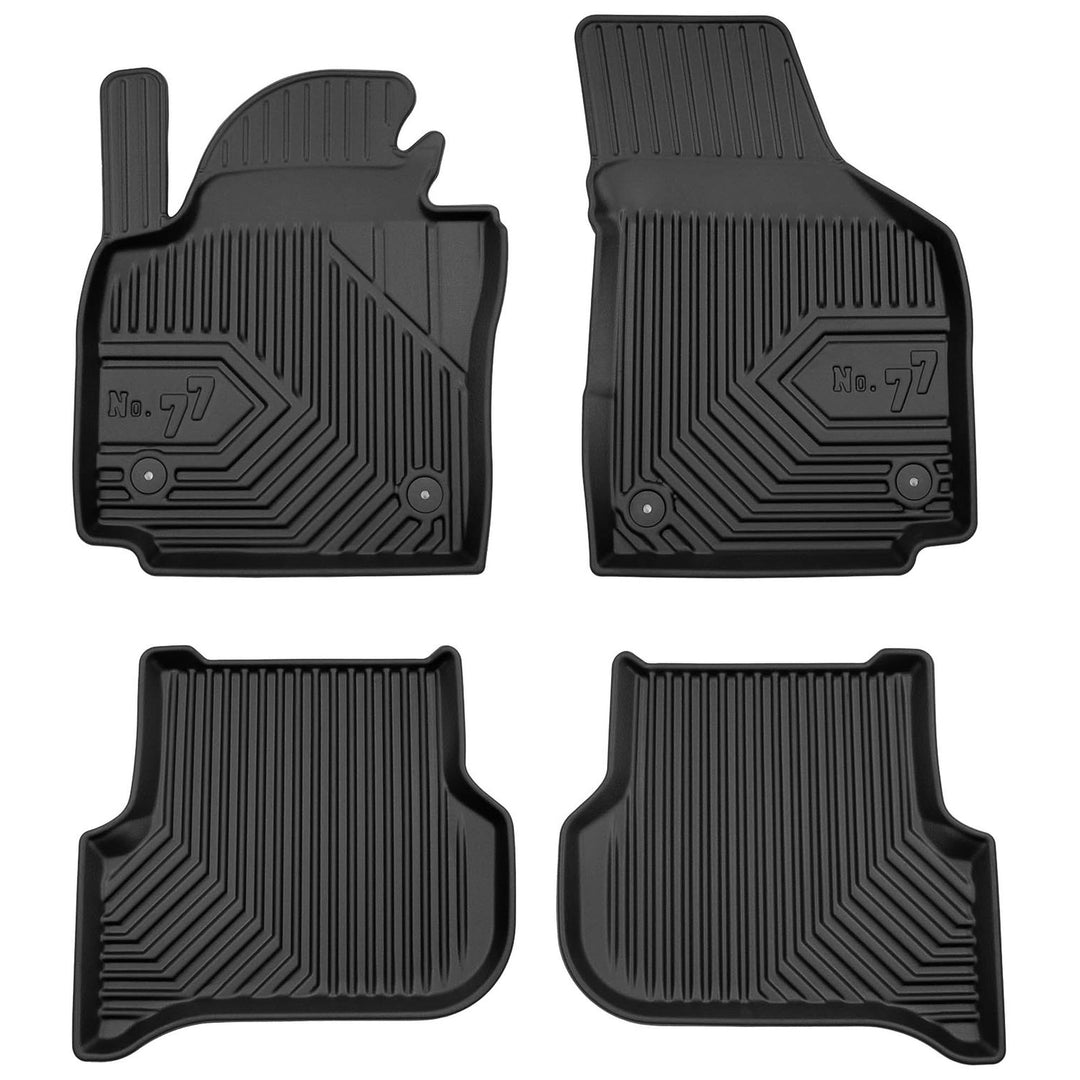 M MOTOS Gummimatten Auto Fussmatte passt für SEAT Altea 2004-2015 Verbessern Sie Ihren Reisekomfort