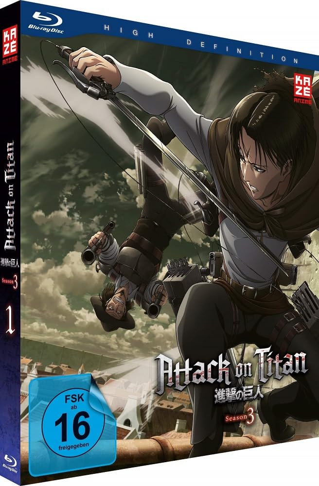 Attack on Titan - Staffel 3 - Vol.1 - [Blu-ray], Blu-ray
