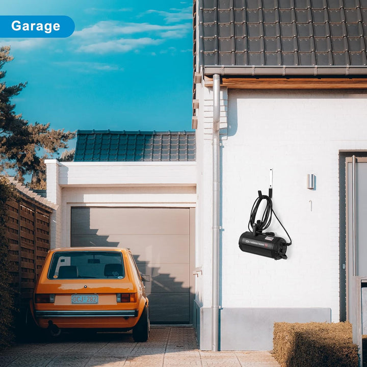 PYBTOOL Robuste Garagenhaken aus Stahl, Mehrzweckhaken zur Garagenaufbewahrung, robuster Organizer f