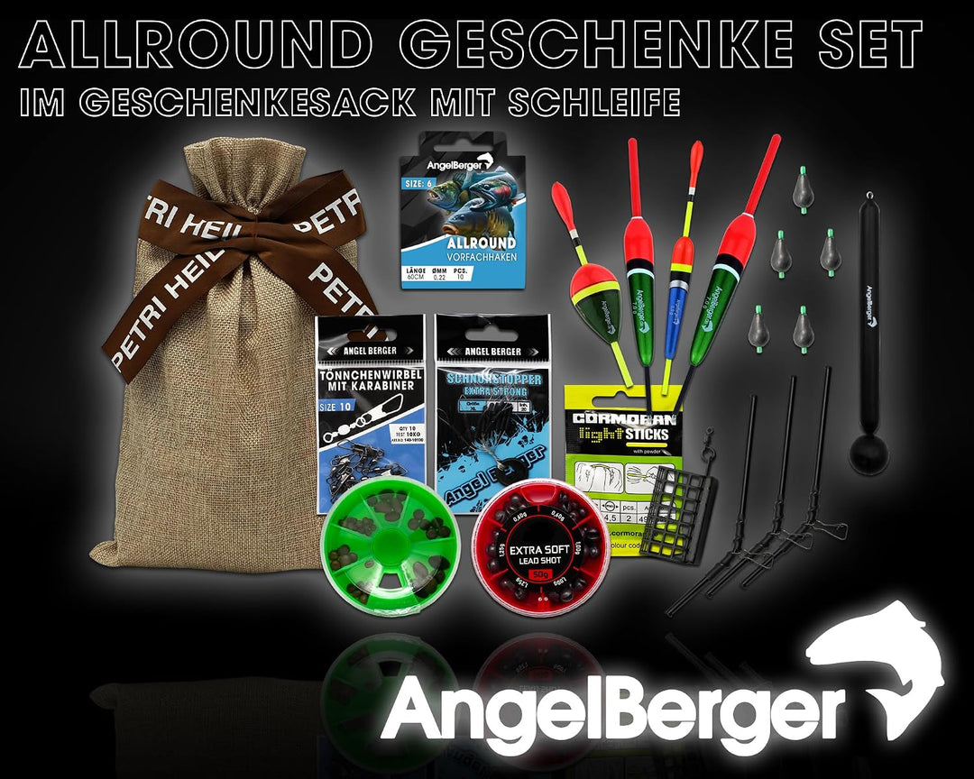 Angel-Berger Allround Geschenkset Angelset