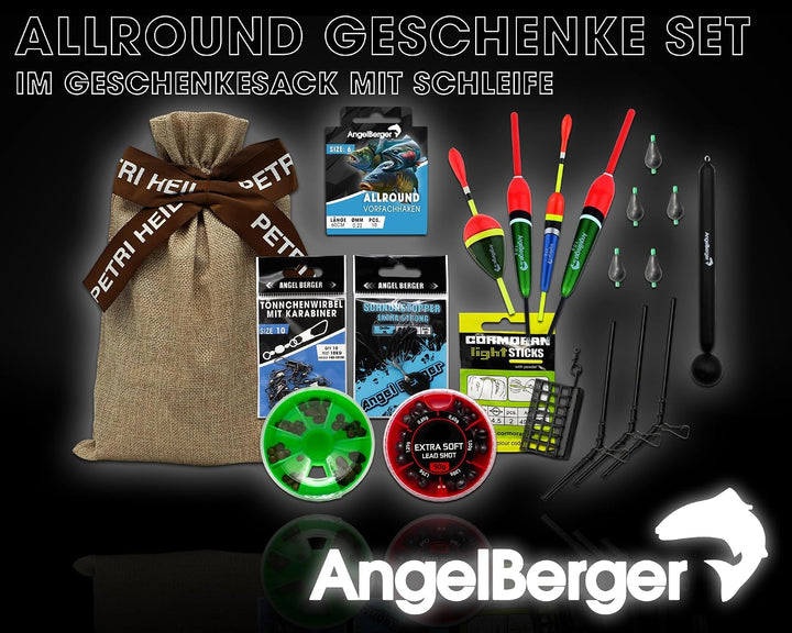 Angel-Berger Allround Geschenkset Angelset