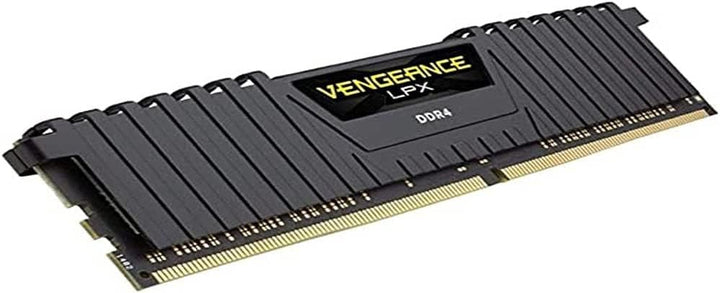 Corsair 8GB PC 3200 CL16 Vengeance LPX Black Bulk CMK8GX4M1E3200C16 Schwarz 1 x 8 GB 3200 MHz, Schwa
