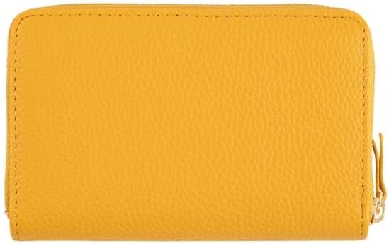 DRAEGER Paris – Geldbörse – 15 x 2,5 x 9,5 cm – Grün/Gold – Reissverschluss – Accessoire Mode, Mode,