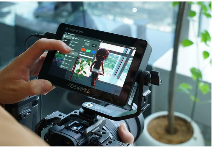 FEELWORLD F5 Prox 5.5 Inch 1600nit High Bright Touch Screen 4K HDMI DSLR Camera Field Monitor with F