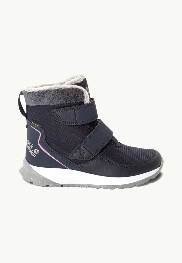 Jack Wolfskin Unisex Polar Bear Texapore Mid Vc K Winterstiefel 29 EU Dark Blue Rose, 29 EU Dark Blu