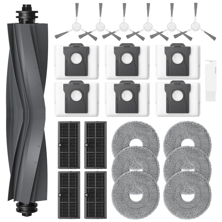 24 Stück Zubehör für Dreame L10s Ultra Gen 2 / L10s Pro Ultra Heat / L40 Ultra AE/ X30 Ultra/Mova E3