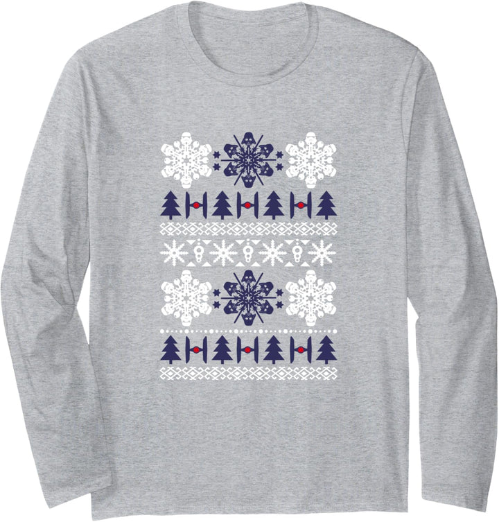 Star Wars Imperial Logo Ugly Christmas Sweater Langarmshirt