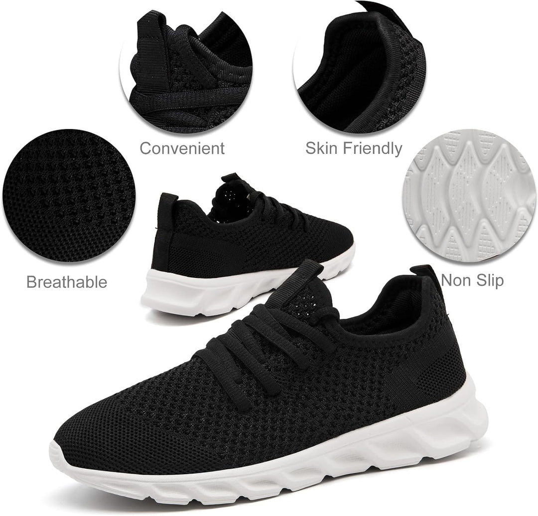 Damyuan Herren Laufschuhe Turnschuhe Sportschuhe Sneaker Running Tennis Schuhe Freizeit Strassenlauf
