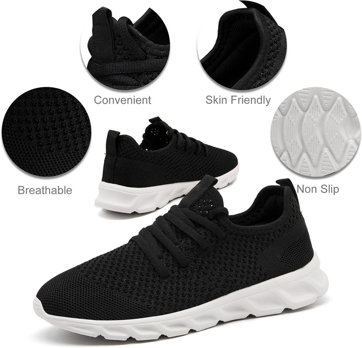 Damyuan Herren Laufschuhe Turnschuhe Sportschuhe Sneaker Running Tennis Schuhe Freizeit Strassenlauf