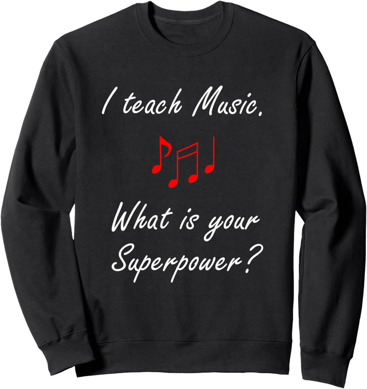 Singen Chor Sängerin Musiker Musiklehrer Sweatshirt