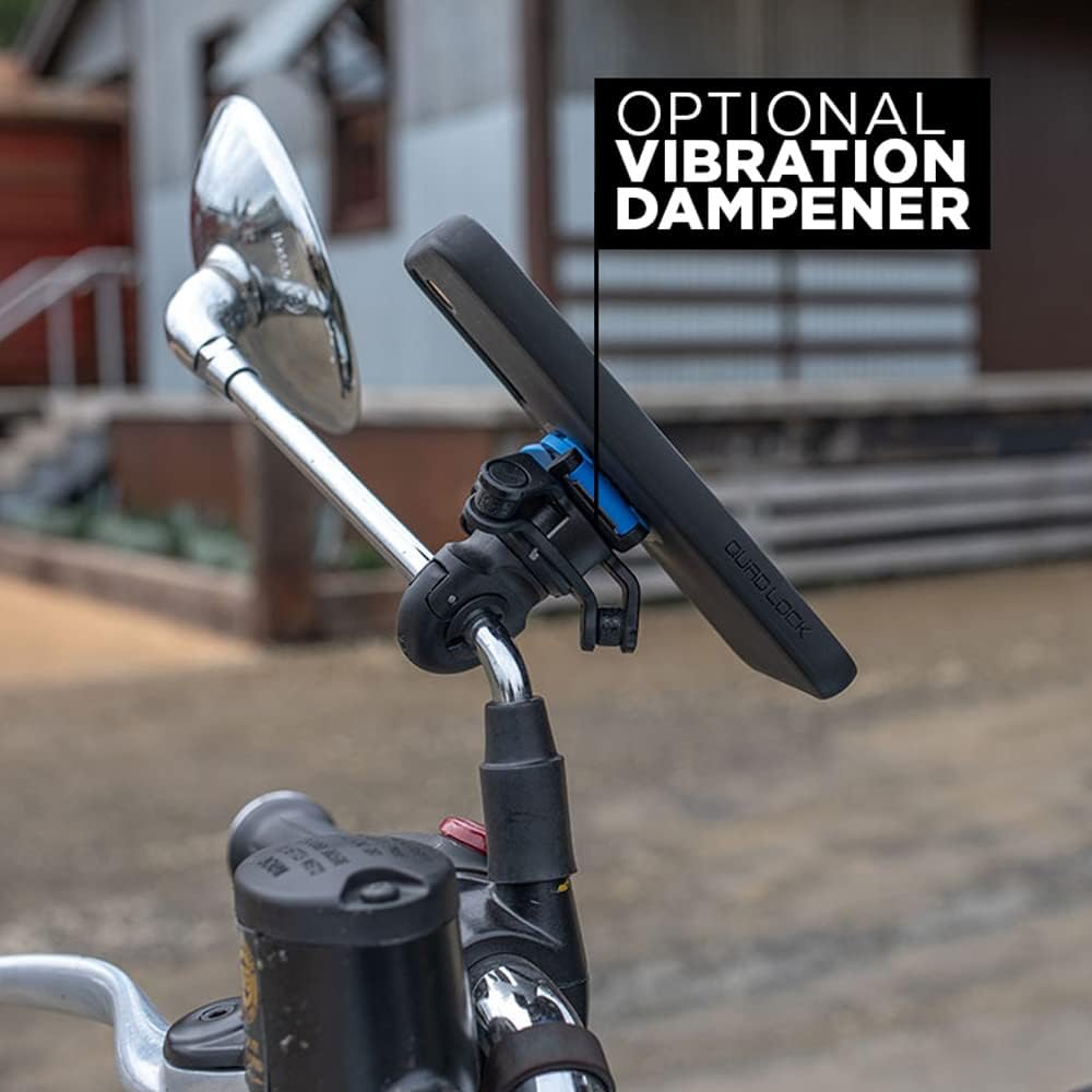Quad Lock Spiegelhalterung für Motorrad/Motorroller für iPhone und Samsung Galaxy-Handys Mirror Moun