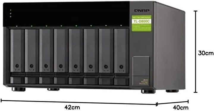 Qnap NAS Storage Tower 8BAY/TL-D800C