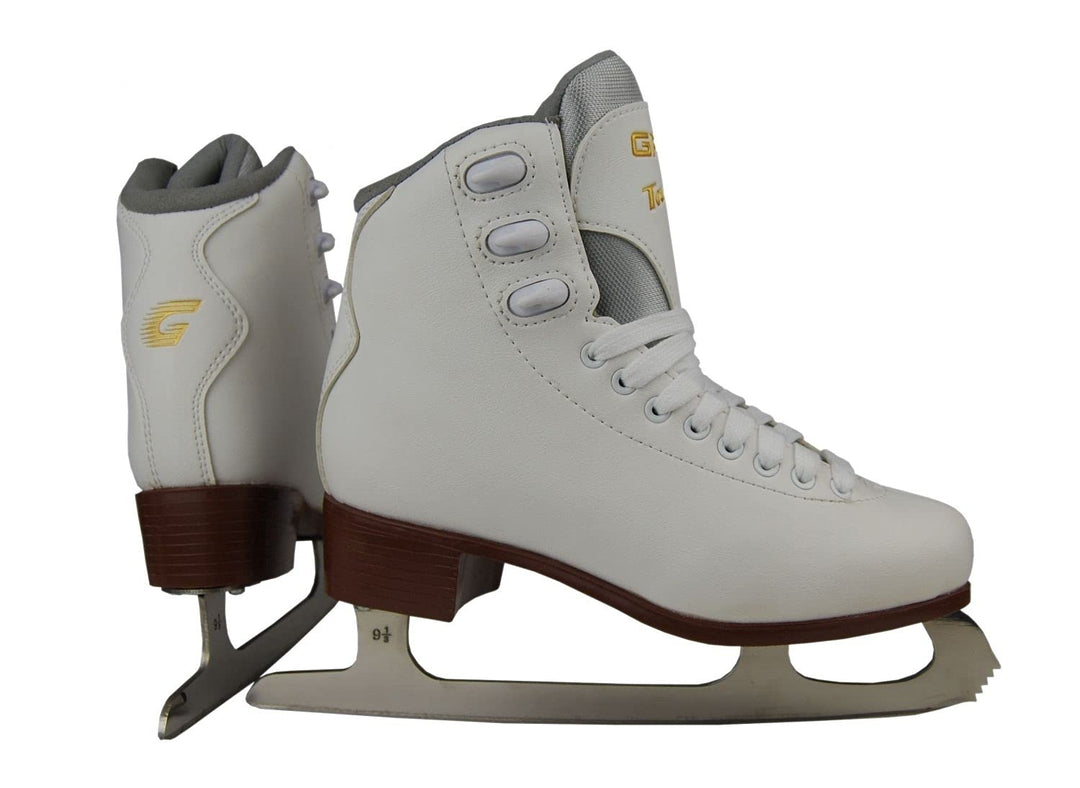 Graf Tango Schlittschuhe Eiskunstlaufschlittschuhe Weiss Kinder (29)