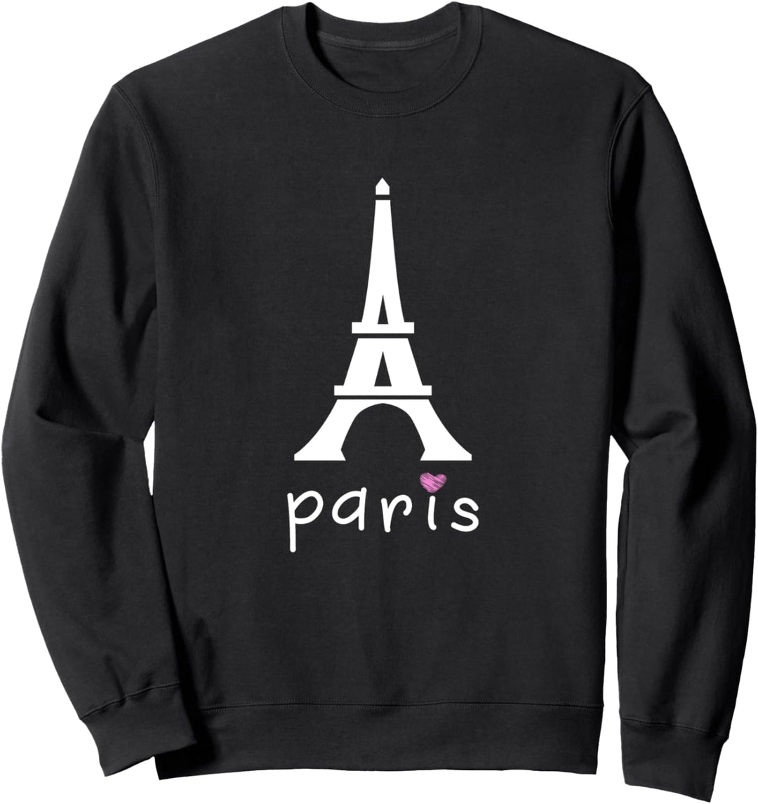 Paris France Souvenir Gift Men Women Kids Eiffel Tower Sweatshirt