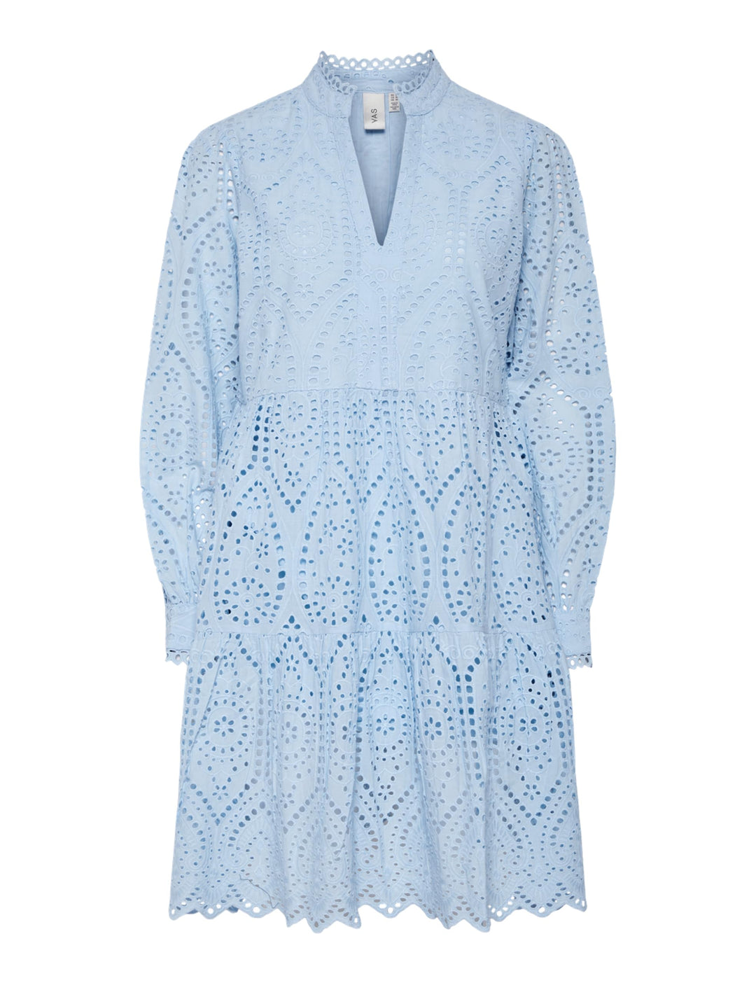 YAS Damen Yasholi Ls Dress S. Noos Kleid (1er Pack) S Clear Sky, S Clear Sky