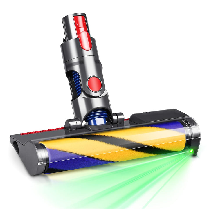 Ersatzkopf für den kabellosen Staubsauger Dyson V7 V8 V10 V11 V15, Mikrofaser-Samt-Rollenbürste mit