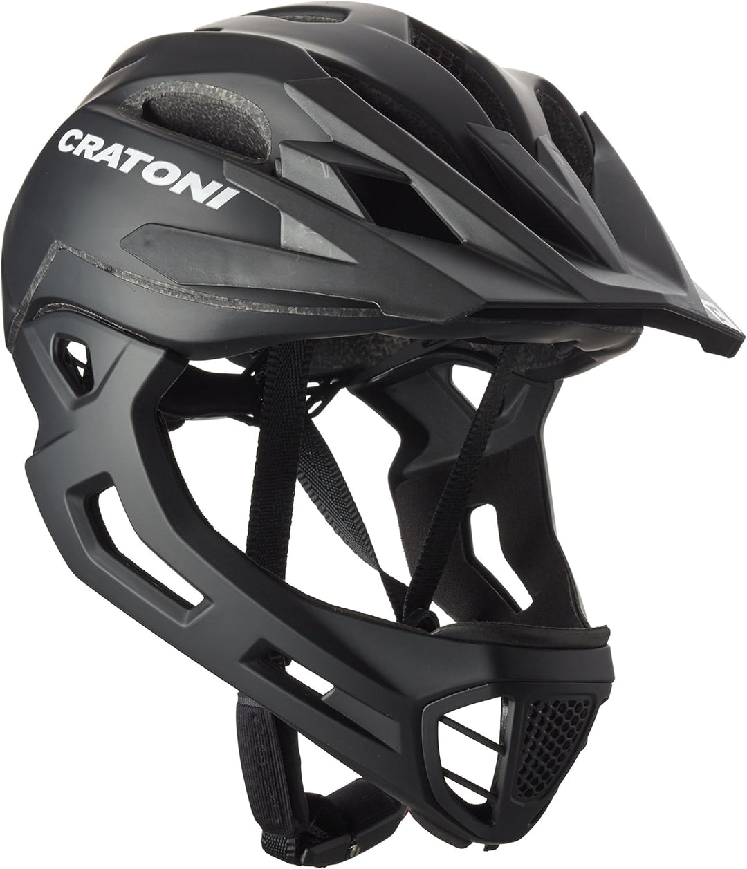 Cratoni Fahrradhelm C-Maniac M-L Black Matt, M-L Black Matt