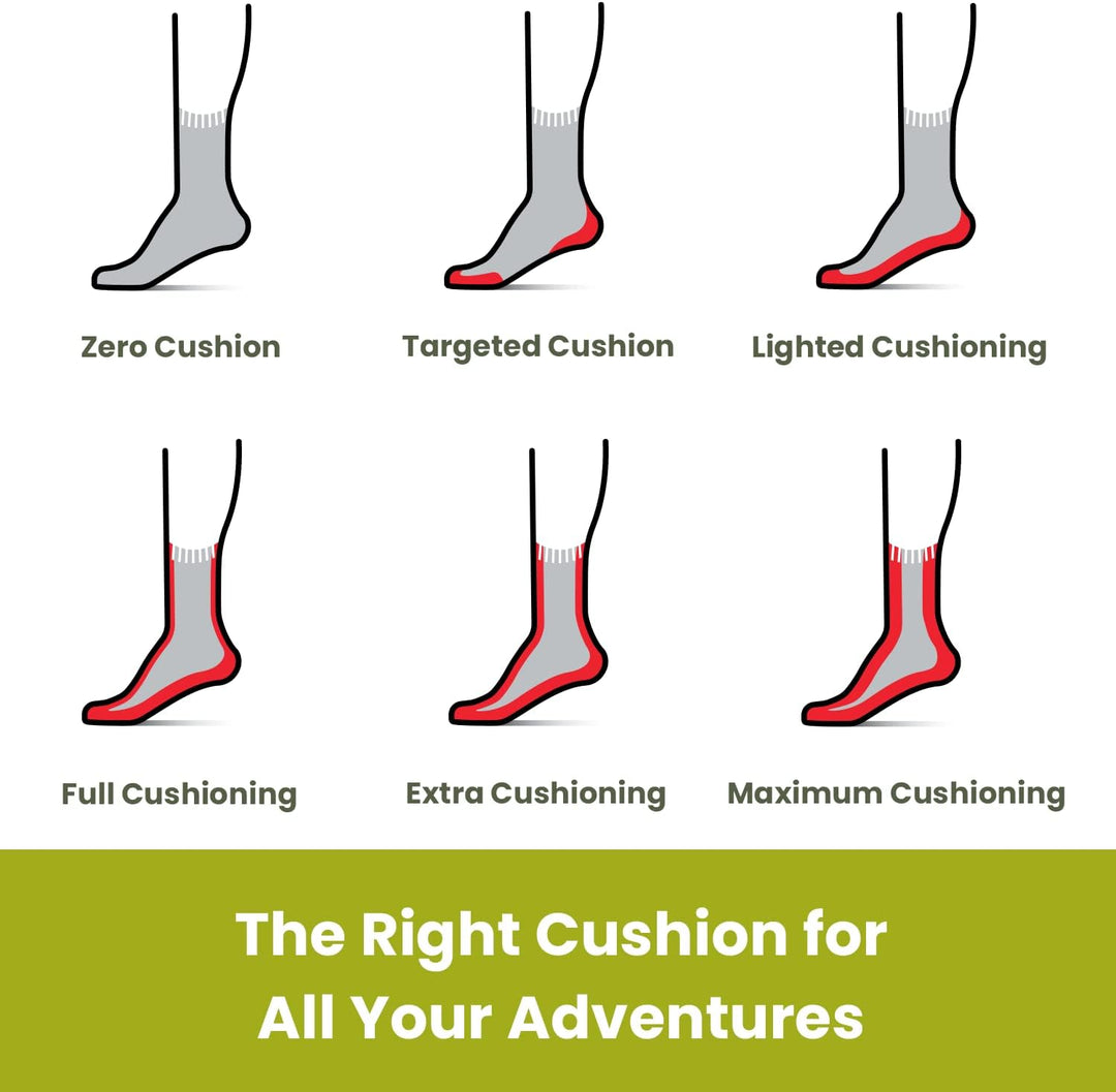 Smartwool Herren Hike Full Cushion Crew Hiking Socks S Schwarz, S Schwarz