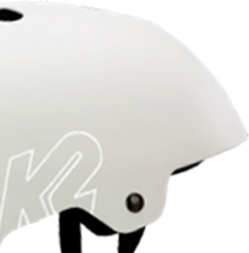 K2 Skates VARSITY MIPS Helm, Inline Skate Helm, Fahrradhelm, Skateboard Helm L (59 - 61 cm) Weiss, L