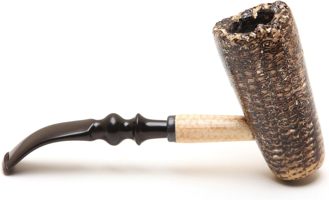 Missouri Meerschaum Freehand Corncob Tobacco Pipe by Missouri Meerschaum