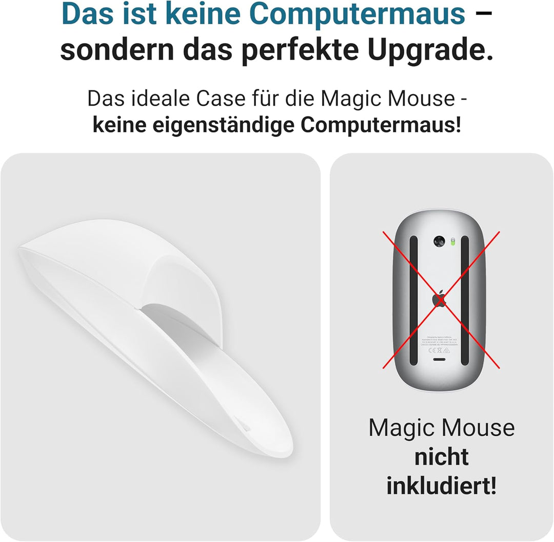 Magic Mouse Case für verbesserte Handhaltung | Das Magic Mouse Upgrade | Eine kompakte Hülle für die