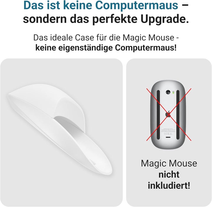 Magic Mouse Case für verbesserte Handhaltung | Das Magic Mouse Upgrade | Eine kompakte Hülle für die