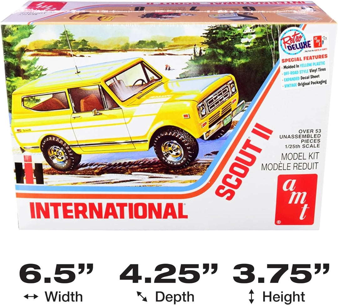 AMT 1977 International Harvester Scout II Modellbausatz im Massstab 1:25